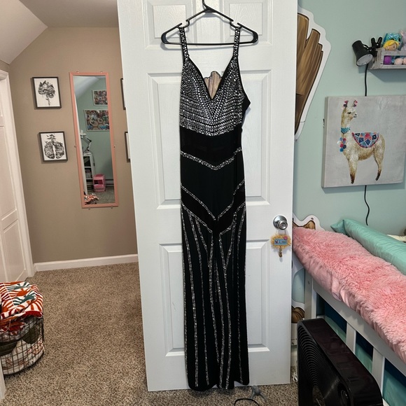 Southern Fried Chics I See You Lookin’ Jumpsuit in Black, Size 2XL - Picture 5 of 11